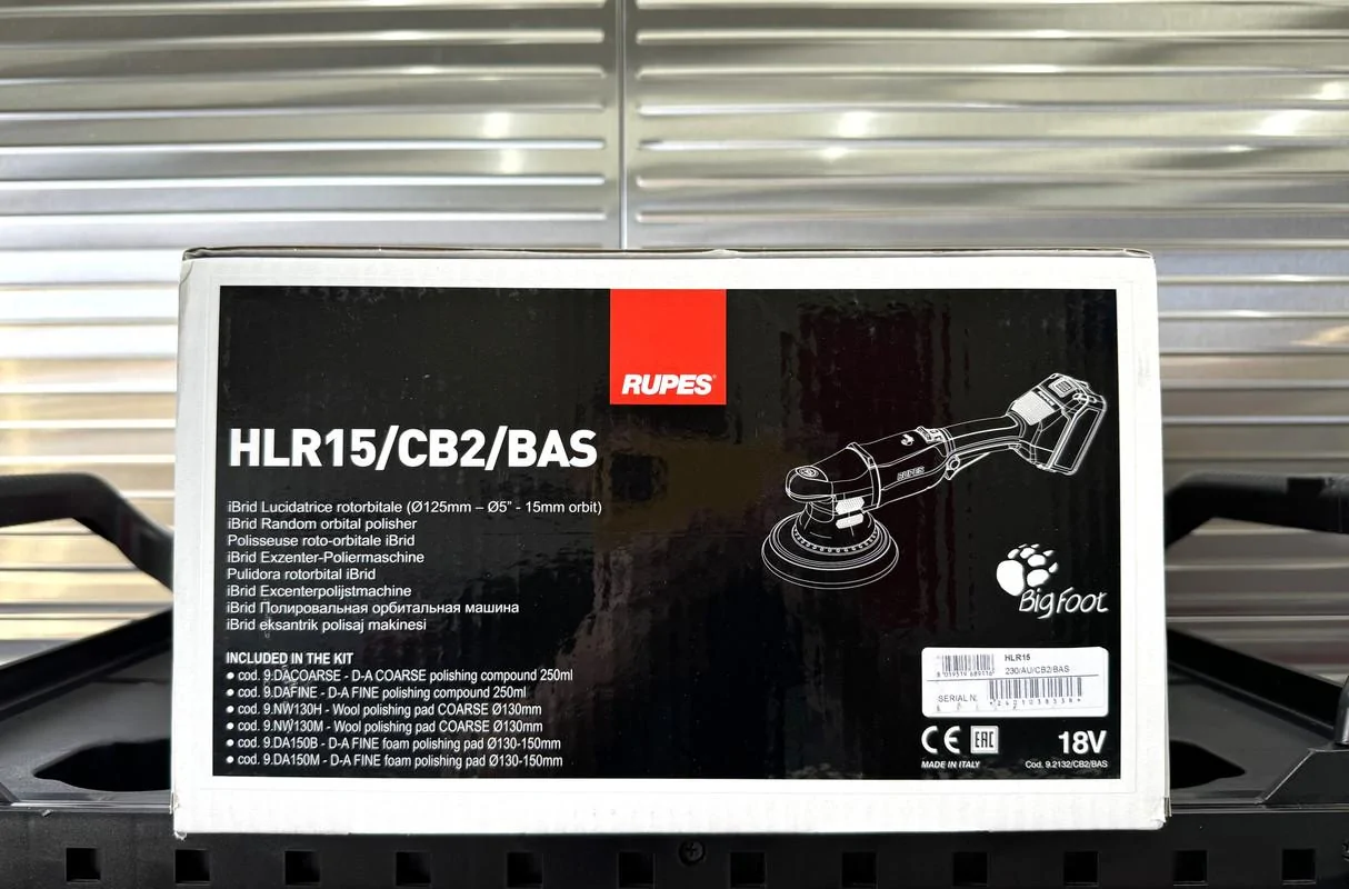 S650 Mustang New Rupes HLR Battery Polishers img-0226-jpg
