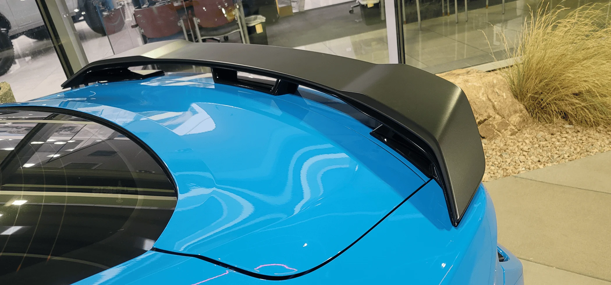 S650 Mustang Does anybody know part number of the stock spoiler in Dark Horse? 1713911555779-pk