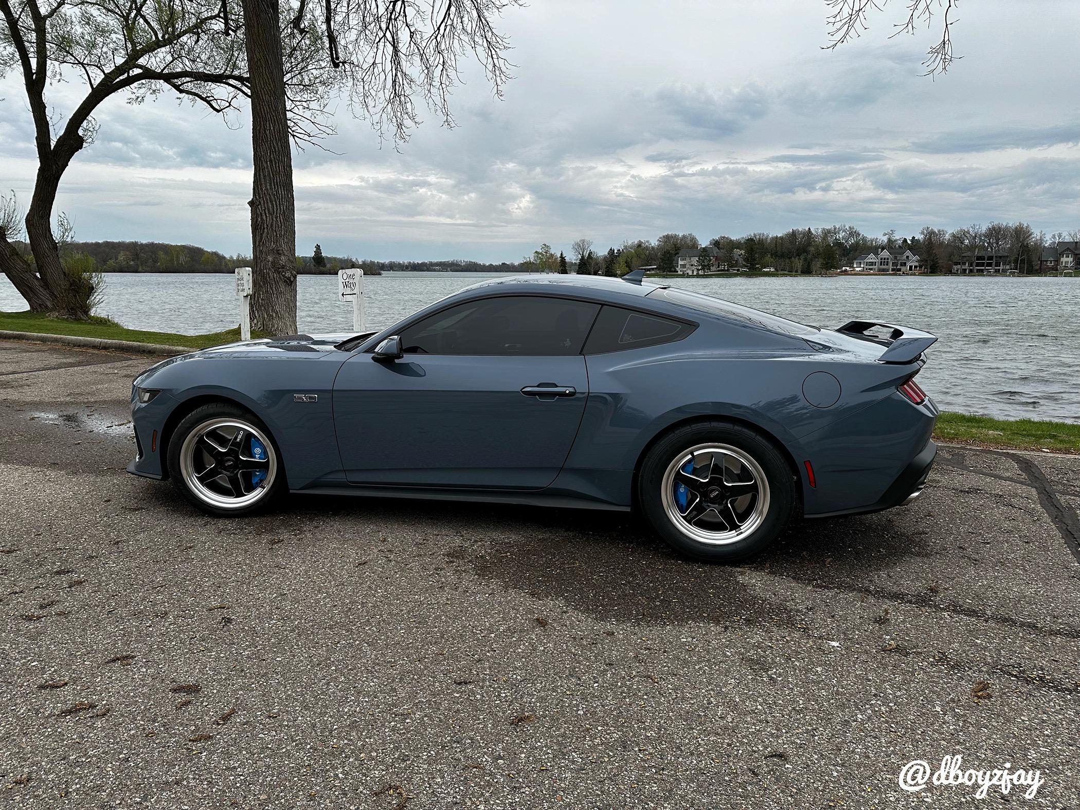 S650 Mustang Weld S155 Drag Pack installed on vapor blue Mustang Gt! Attachment-1