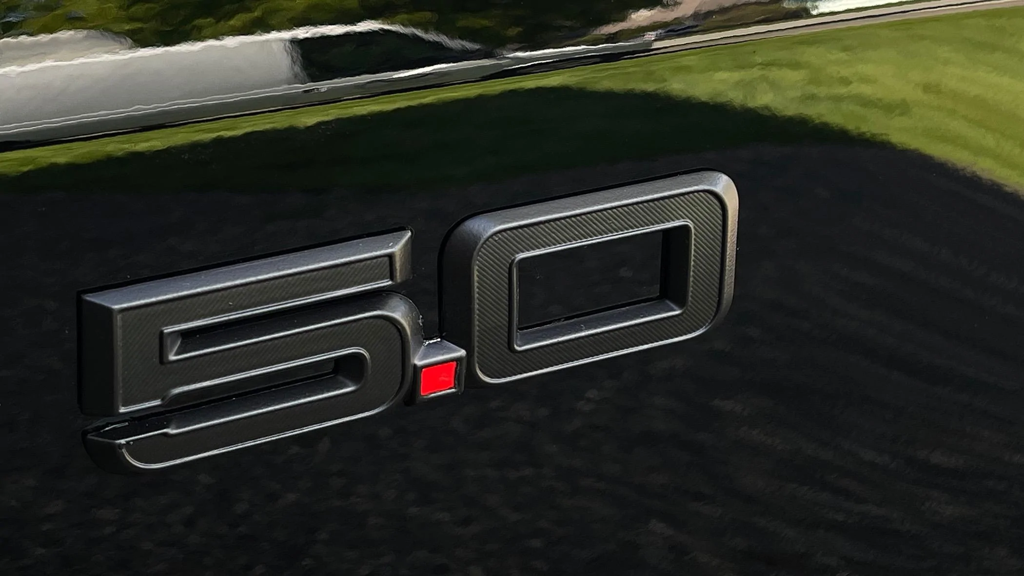 S650 Mustang Painted my emblems today… IMG_1989