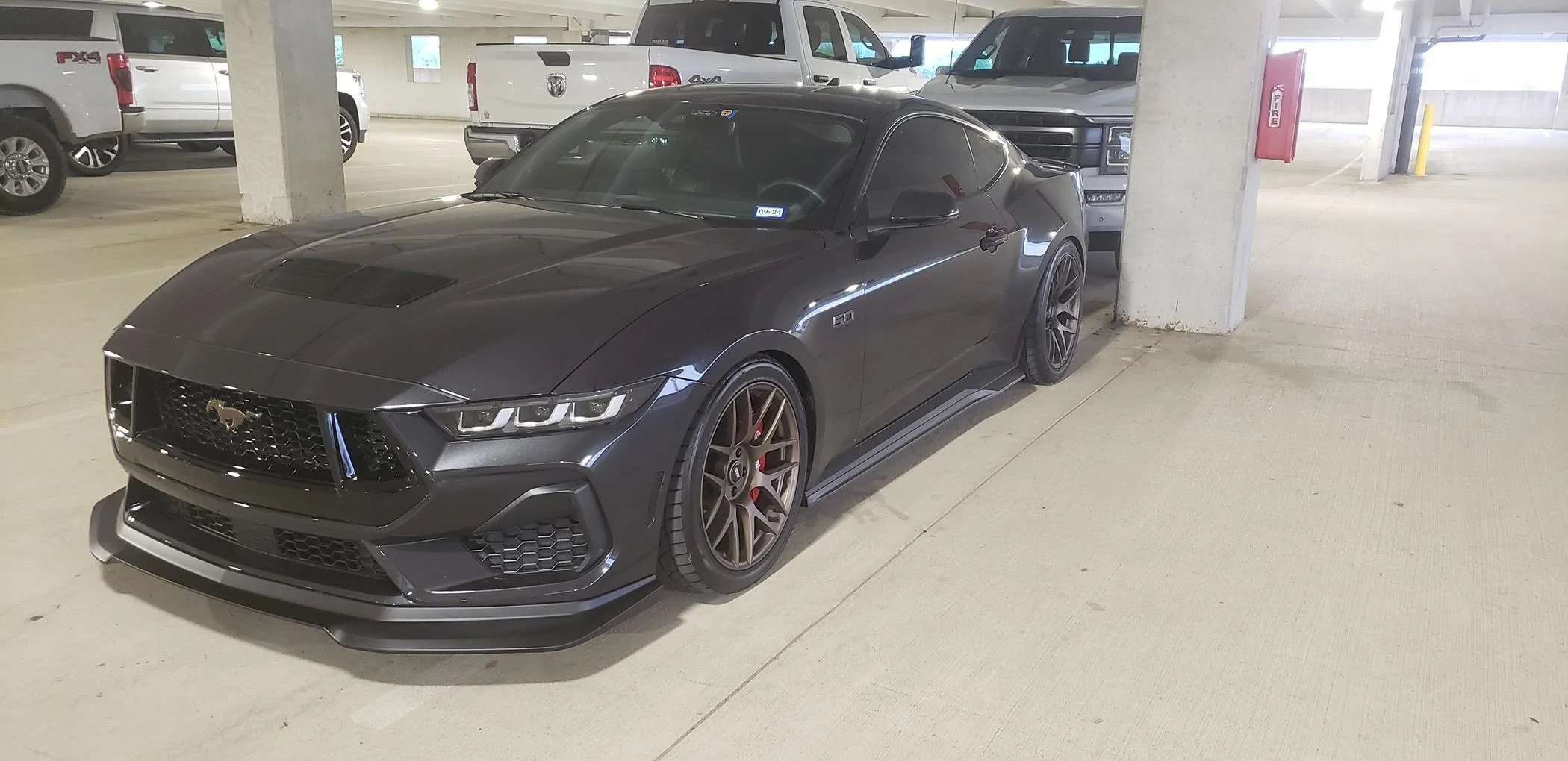 S650 Mustang Dark Matter Gray 2024 Mustang photos 20240401_183901