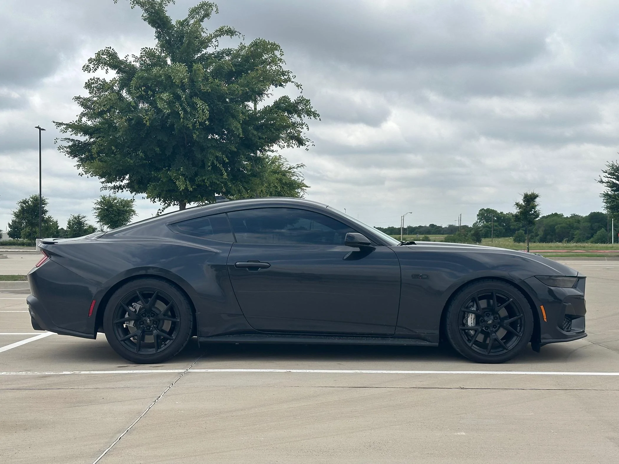 S650 Mustang Ford Performance 2024 Mustang GT Track Lowering Springs Installed Photos & Review IMG_6067