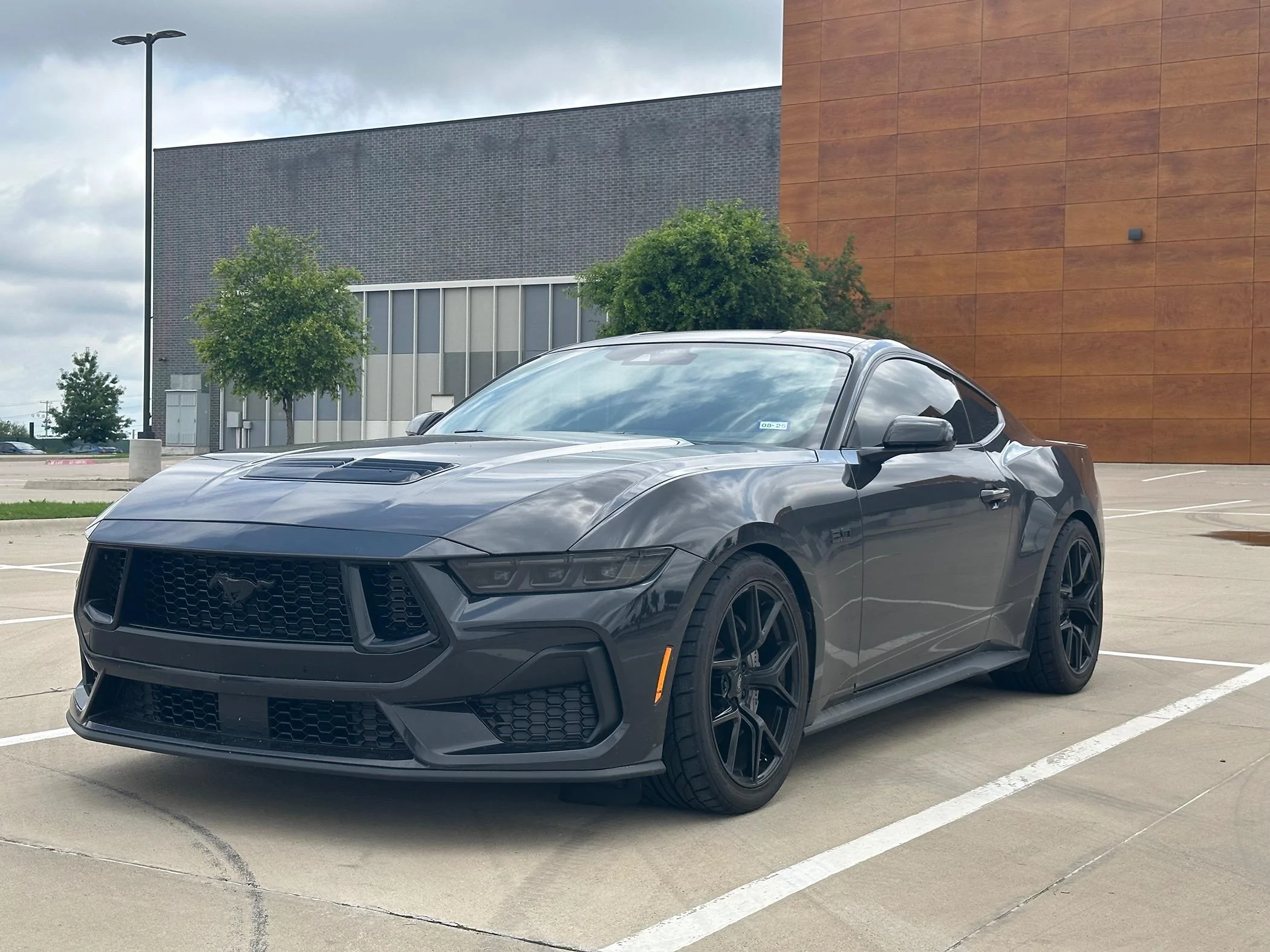 S650 Mustang Ford Performance 2024 Mustang GT Track Lowering Springs Installed Photos & Review IMG_6073