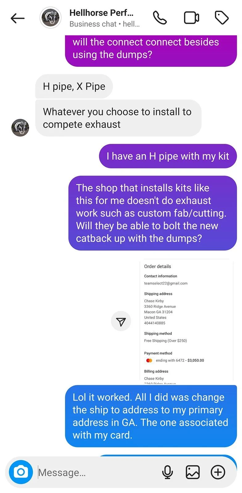S650 Mustang Shipping Delays.. Hellhorse Performance Twin Turbo Kit Screenshot_20240101_185613_Instagram