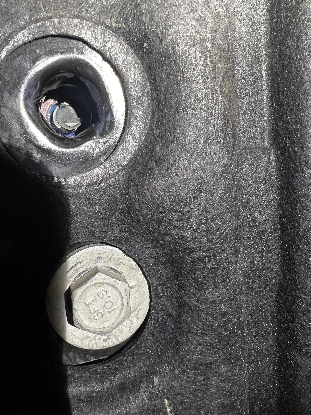 S650 Mustang Broken bolt in K member IMG_3522