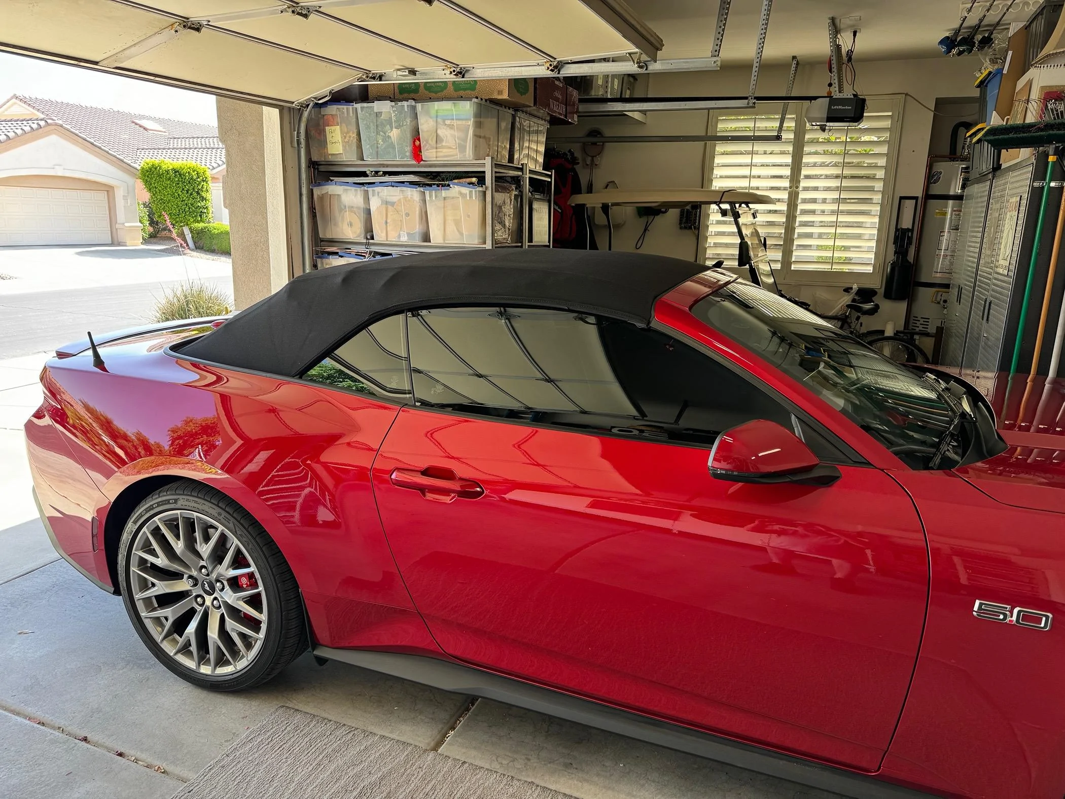 S650 Mustang Let's talk tint - Anyone go light on tint maybe 50% all around? IMG_6098