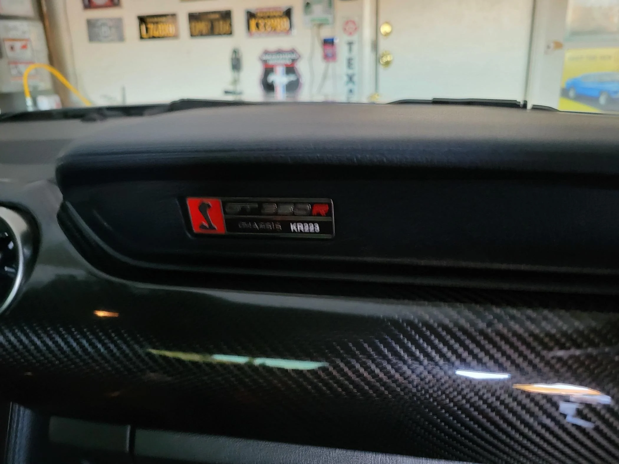 S650 Mustang Cool Carbon Fiber Interior Parts 1152