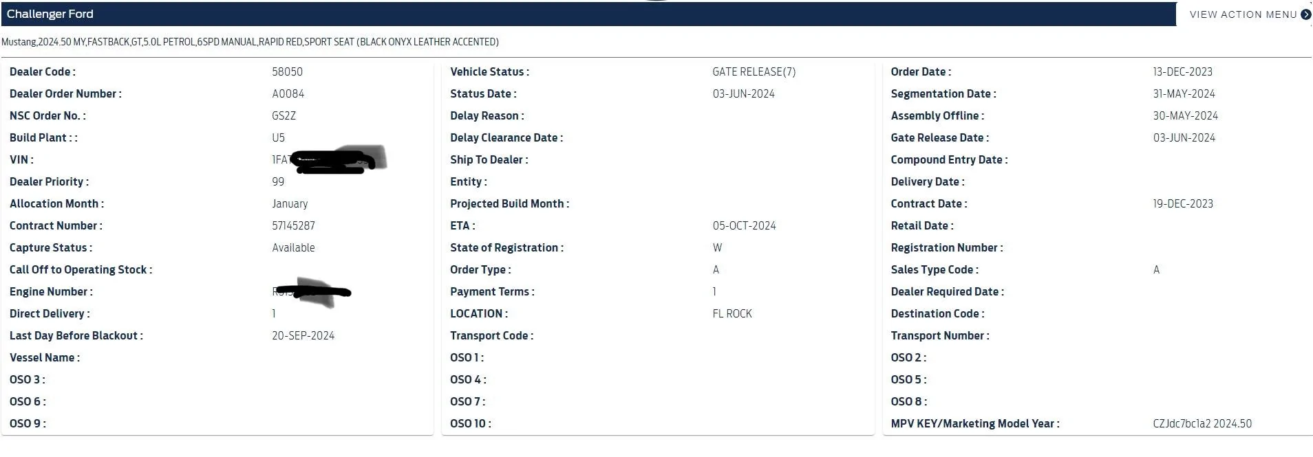 S650 Mustang 2024 Mustang Australia (AU) Pricing and Timing Schedule IMG_1197