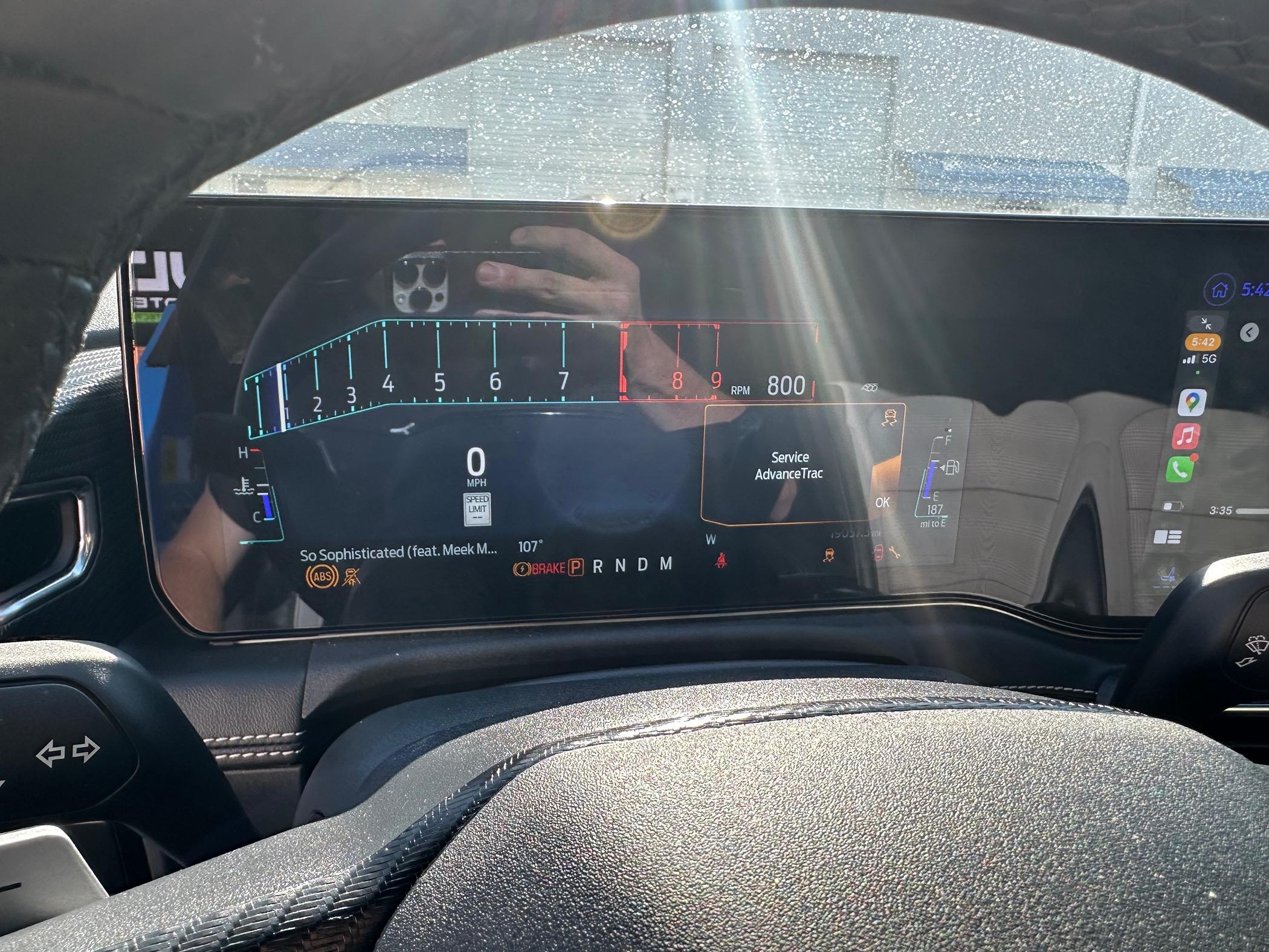 S650 Mustang S650 Ecoboost won’t start - Service soon and other alerts IMG_3523