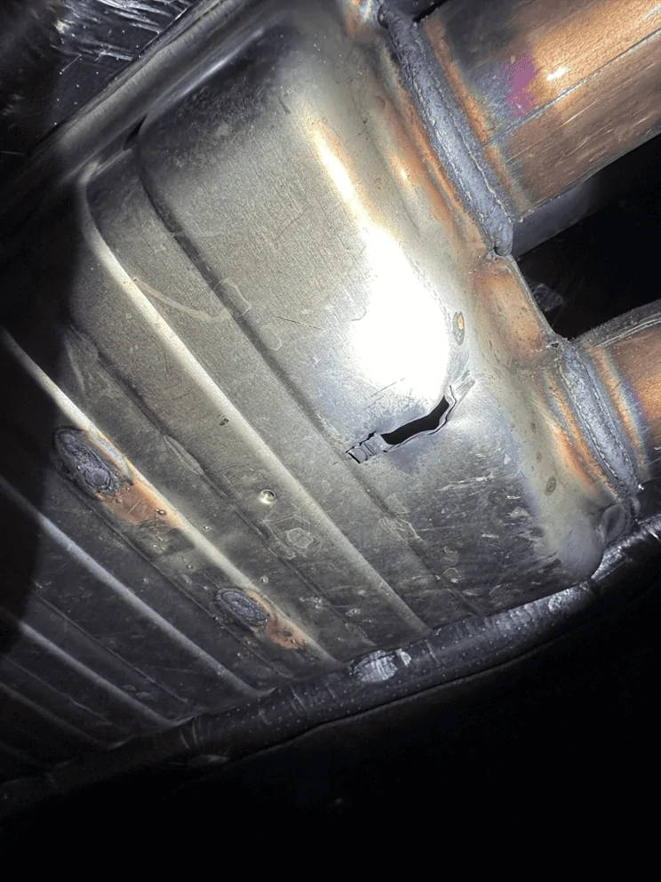 S650 Mustang My car had a hole in the exhaust before I took delivery 1717783111691-2z