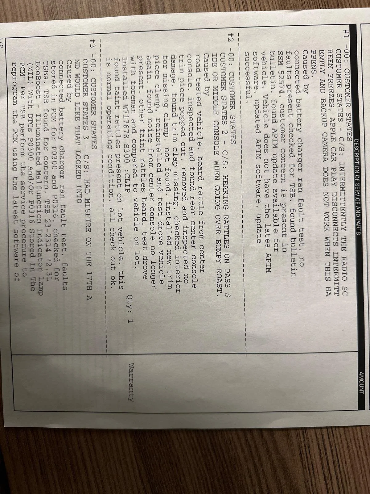S650 Mustang 2024 - check engine light on at ~6,900 miles imag