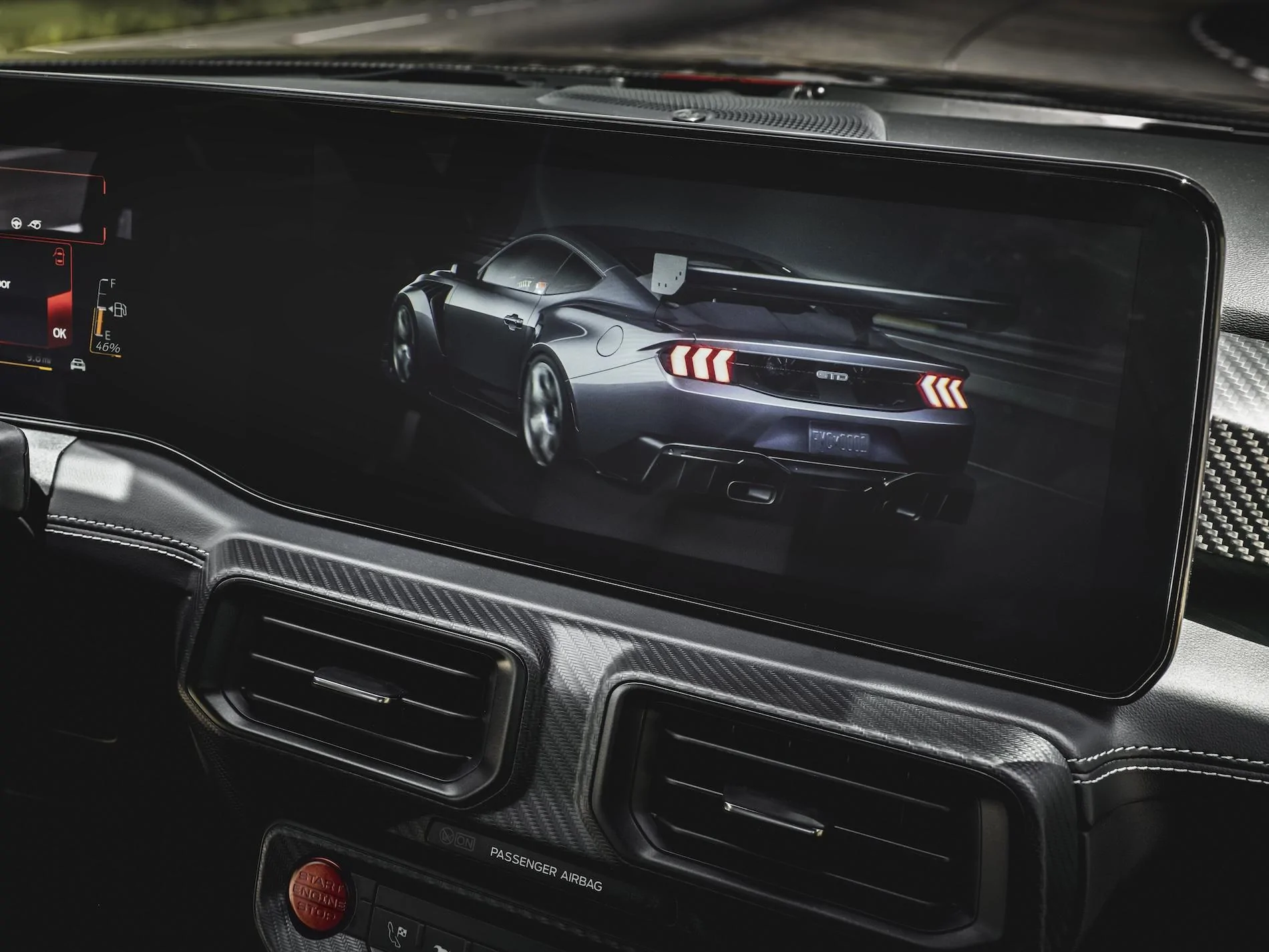 S650 Mustang 2025 Mustang GTD World Debut at Le Mans! 🏁 2025 Ford Mustang GTD_interior_04