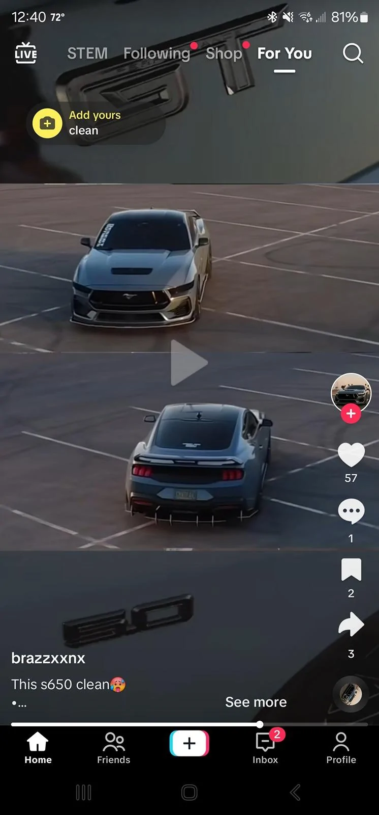 S650 Mustang This could be interesting.. Screenshot_20240613_004009_TikTok