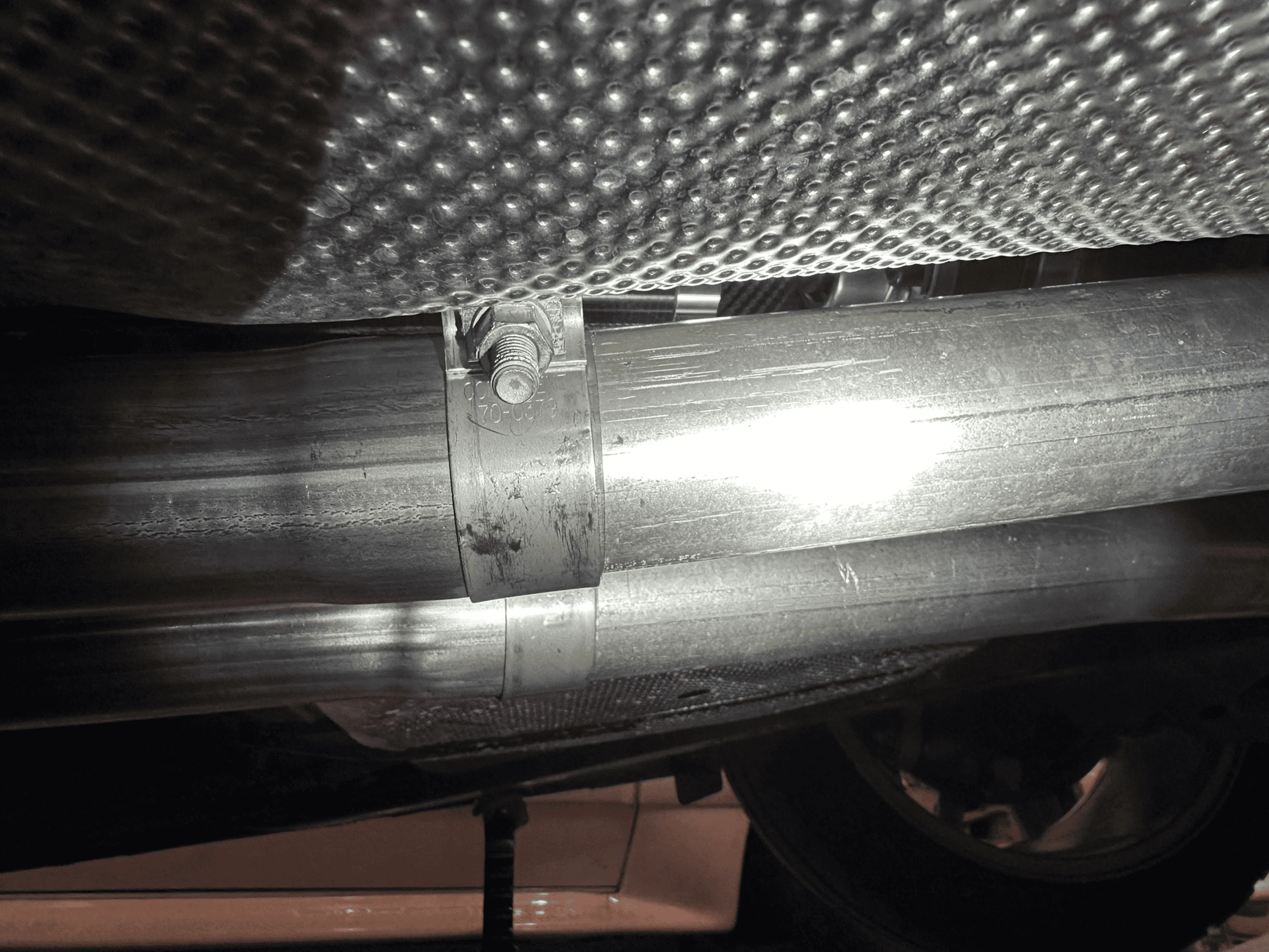 S650 Mustang Just looking for advice on adjusting my exhaust clamps. 1718688070121-pr