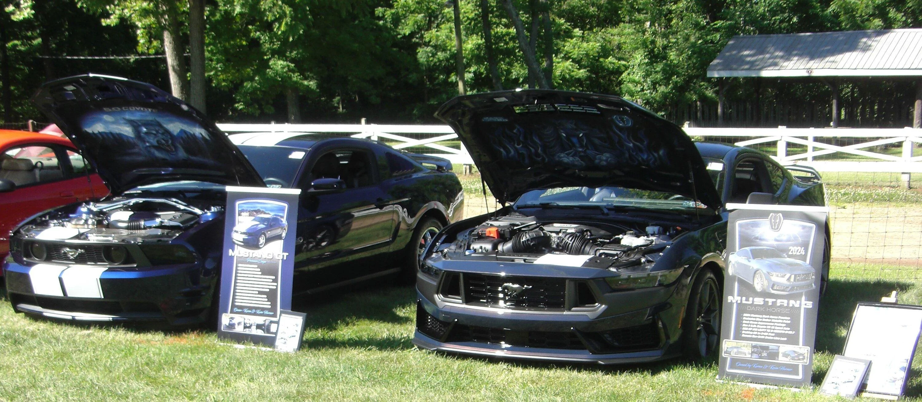 S650 Mustang All Ford Nationals = Double Win for my 2011 GT and 2024 Dark Horse! 11 & 24 Together