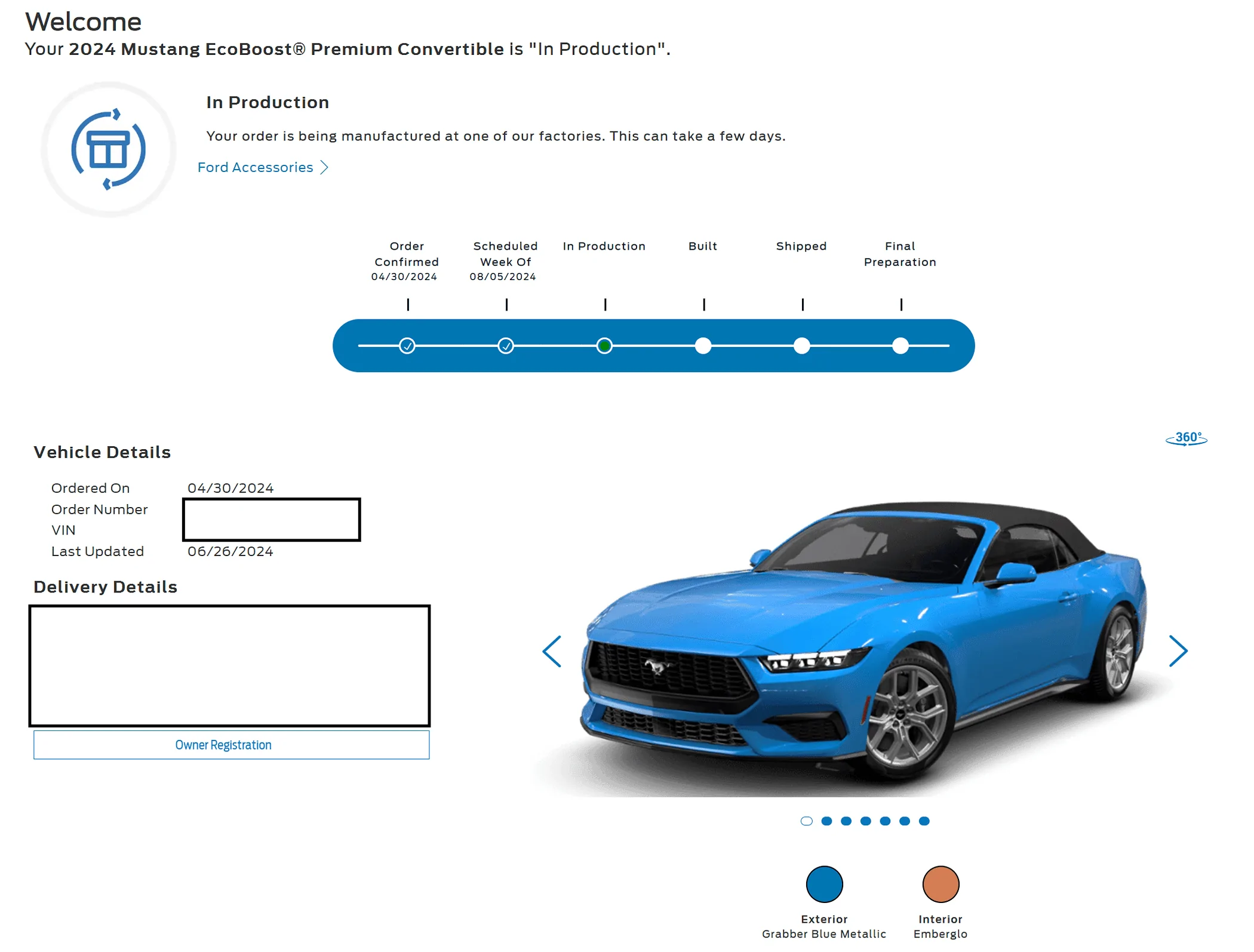 S650 Mustang Surprised by Ford, or false update Screenshot