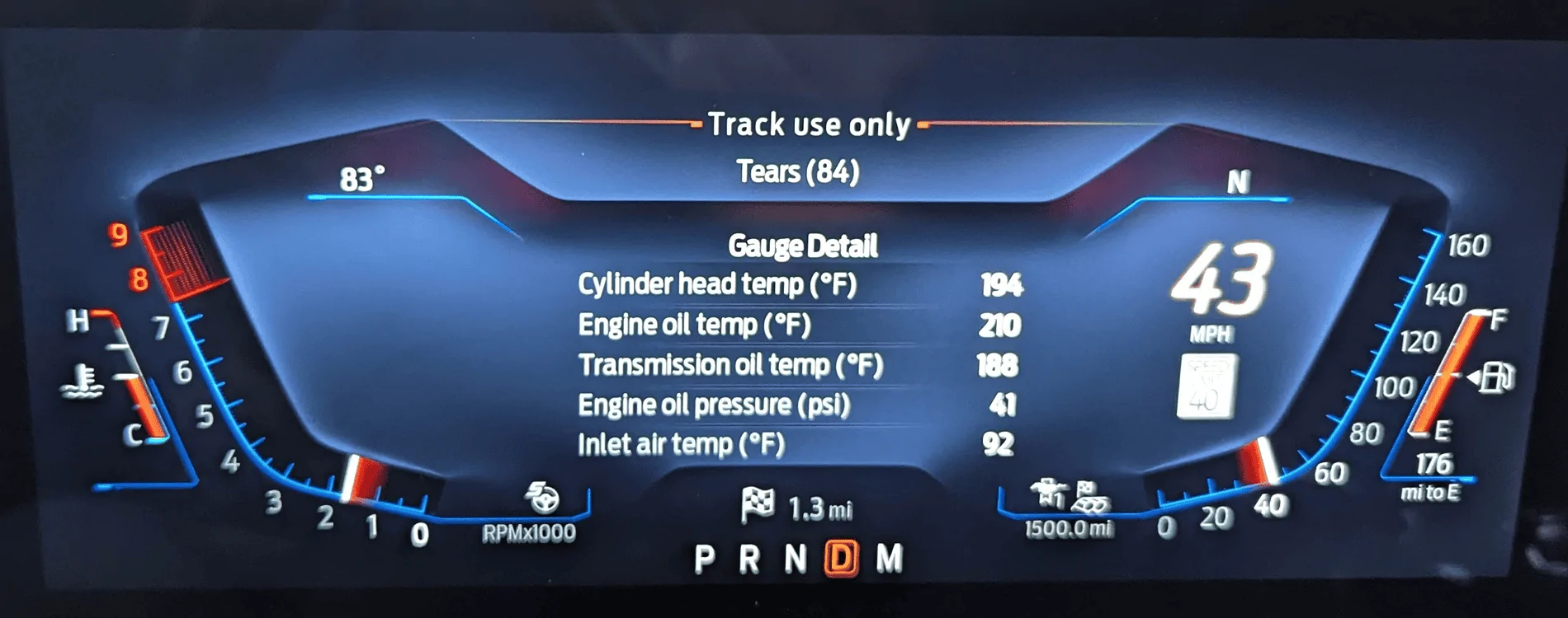 S650 Mustang Let's see your Gauge Details, What is Normal? 1719799681077-tg