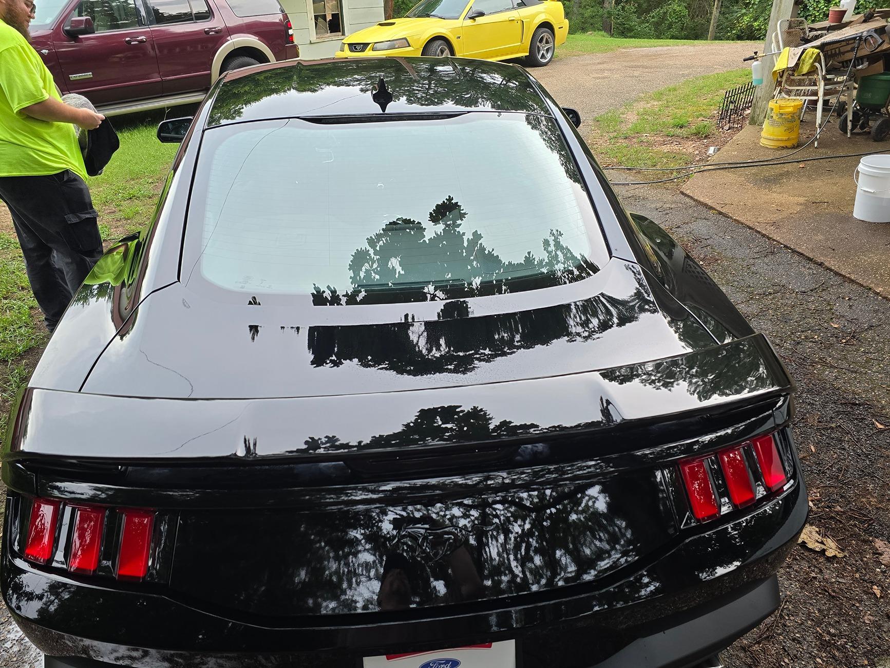 S650 Mustang Do these 2024 Performance Pack Spoilers for sale on eBay look legit? 20240630_182358