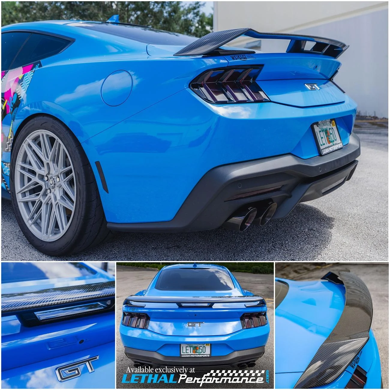 S650 Mustang Performance Pack Style Carbon Fiber Spoiler for your 2024 Mustang! cfspoiler_notext