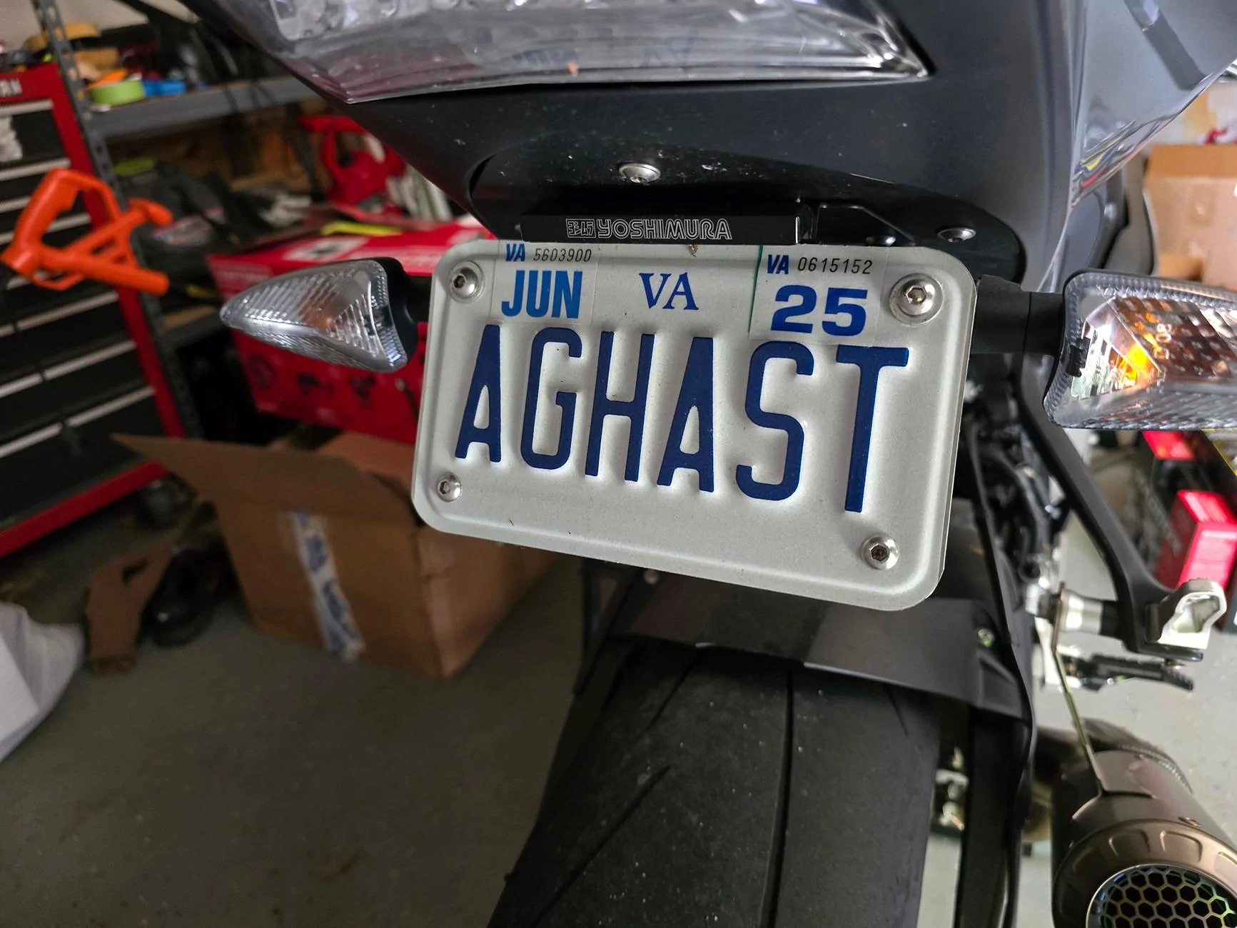 S650 Mustang Personal Plates are finally on 20240427_170713