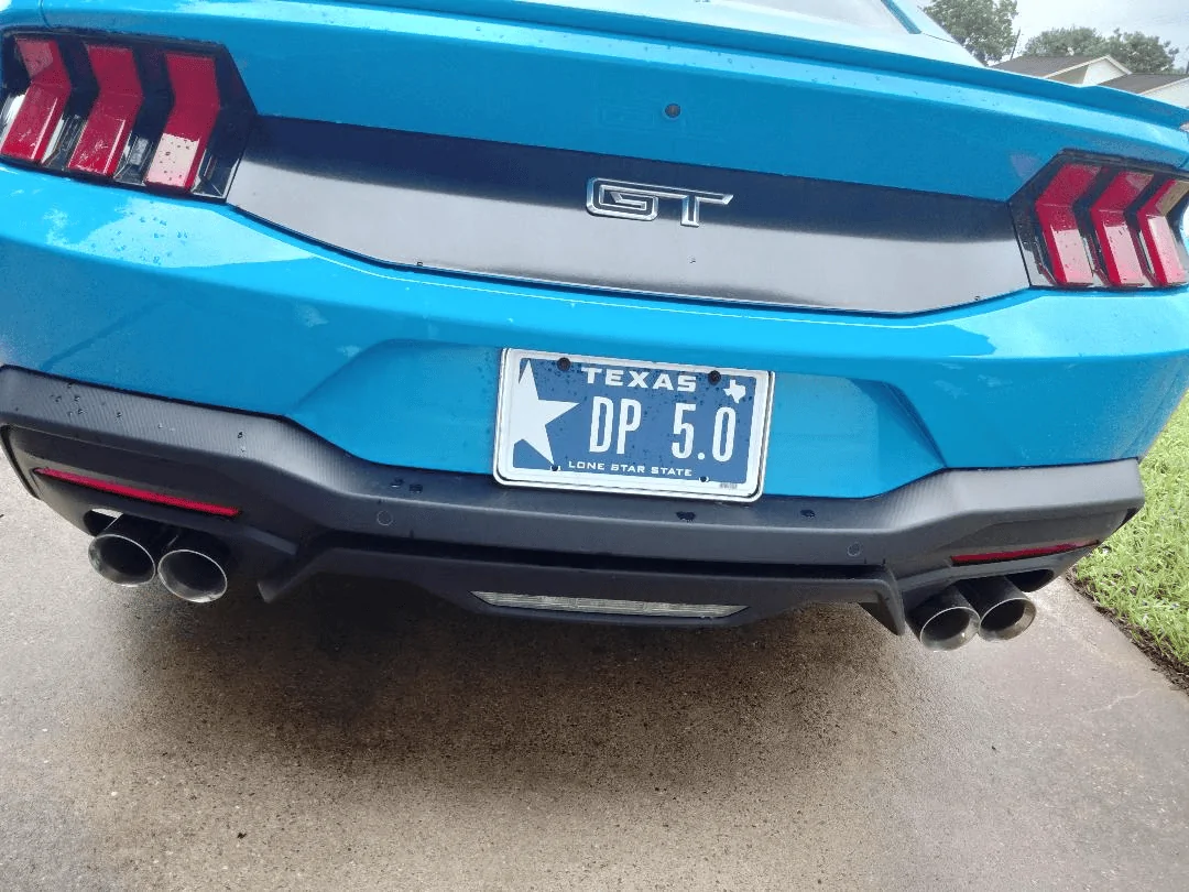 S650 Mustang Personal Plates are finally on 1720910759303-et