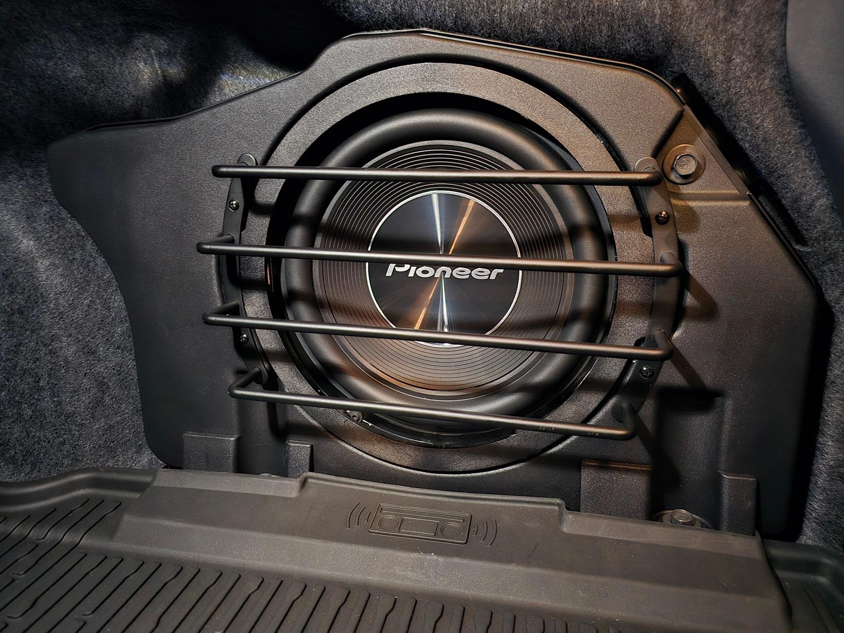S650 Mustang $79 Subwoofer Upgrade (Pioneer TS-A250D4 10" Sub) - IT SOUNDS GREAT! 20240422_203446