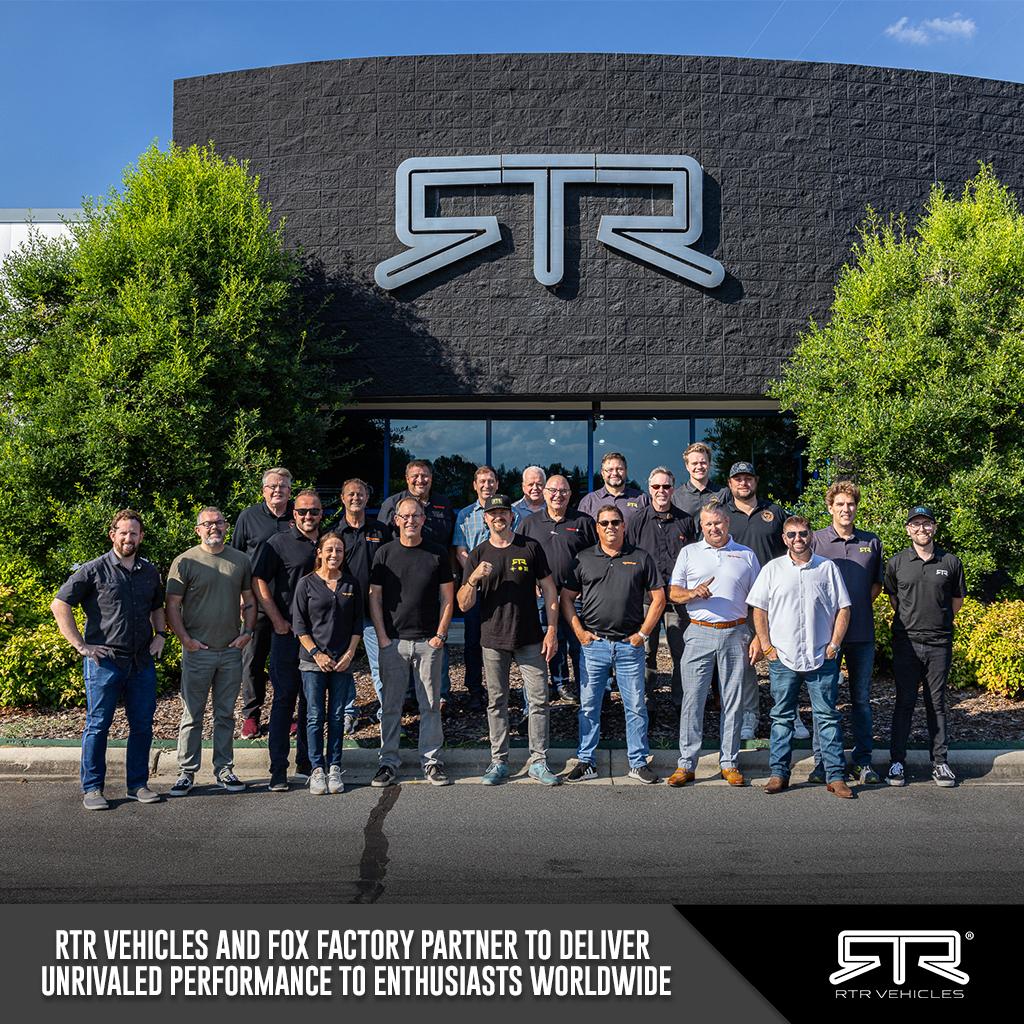 S650 Mustang RTR Vehicles and Fox Factory Announce Strategic Partnership! RTRxFOX