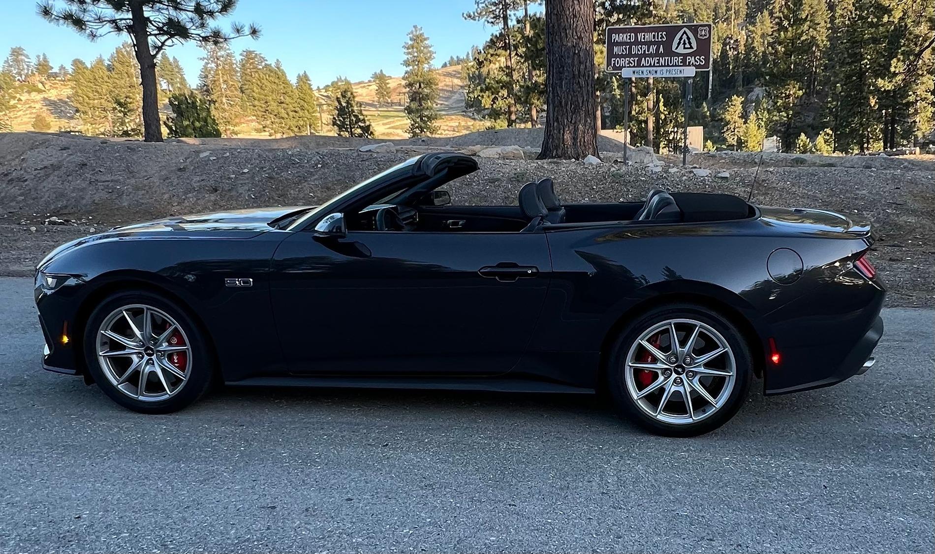S650 Mustang Bought a new S650 Convertible GT! What are cool exterior mods I can add? Racing stripes? Chin Splitters? Black out wheels? IMG_4430