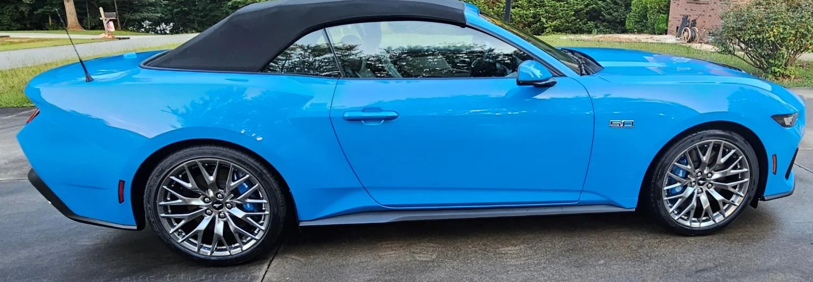 S650 Mustang Official GRABBER BLUE Mustang S650 Thread After Wash 2 - Cro