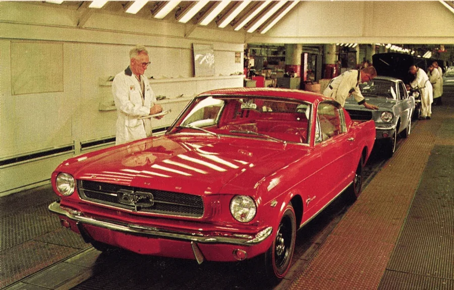 S650 Mustang Did anyone get a pic of their car being built? 1721756098172-ec