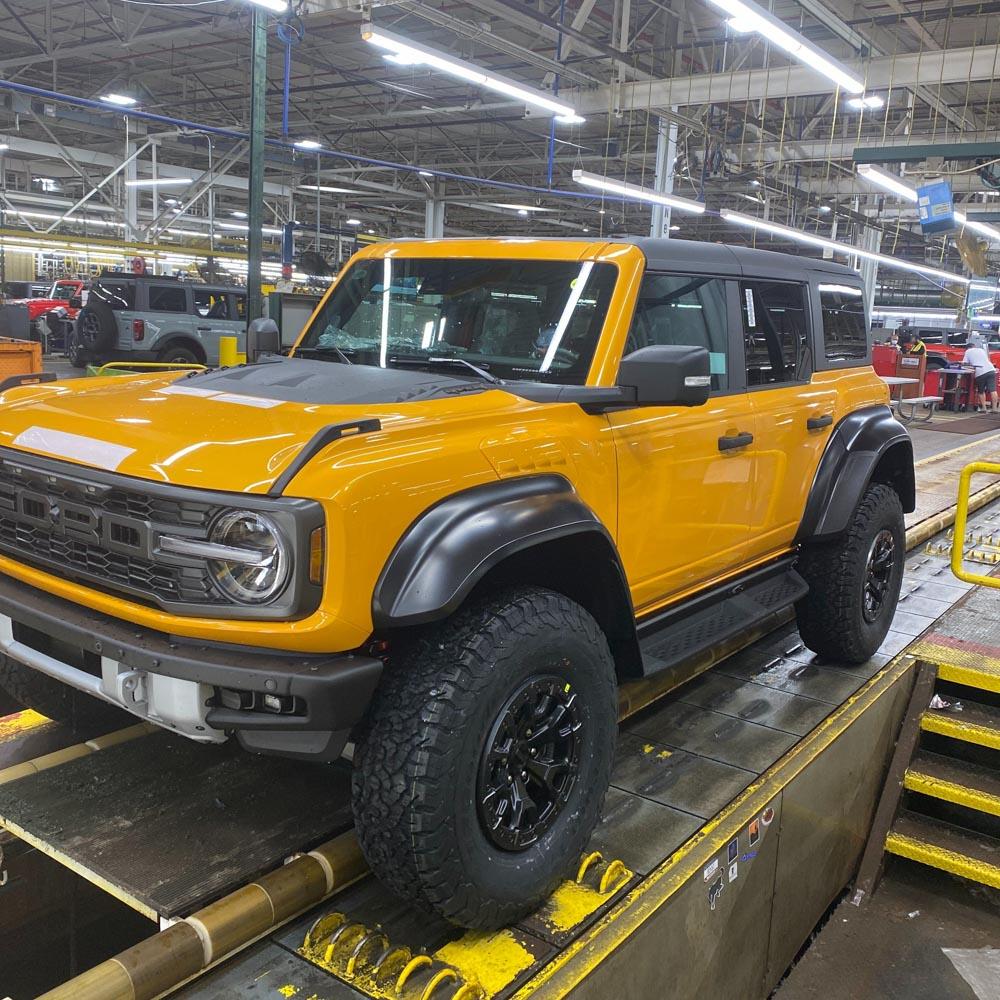 S650 Mustang Did anyone get a pic of their car being built? image