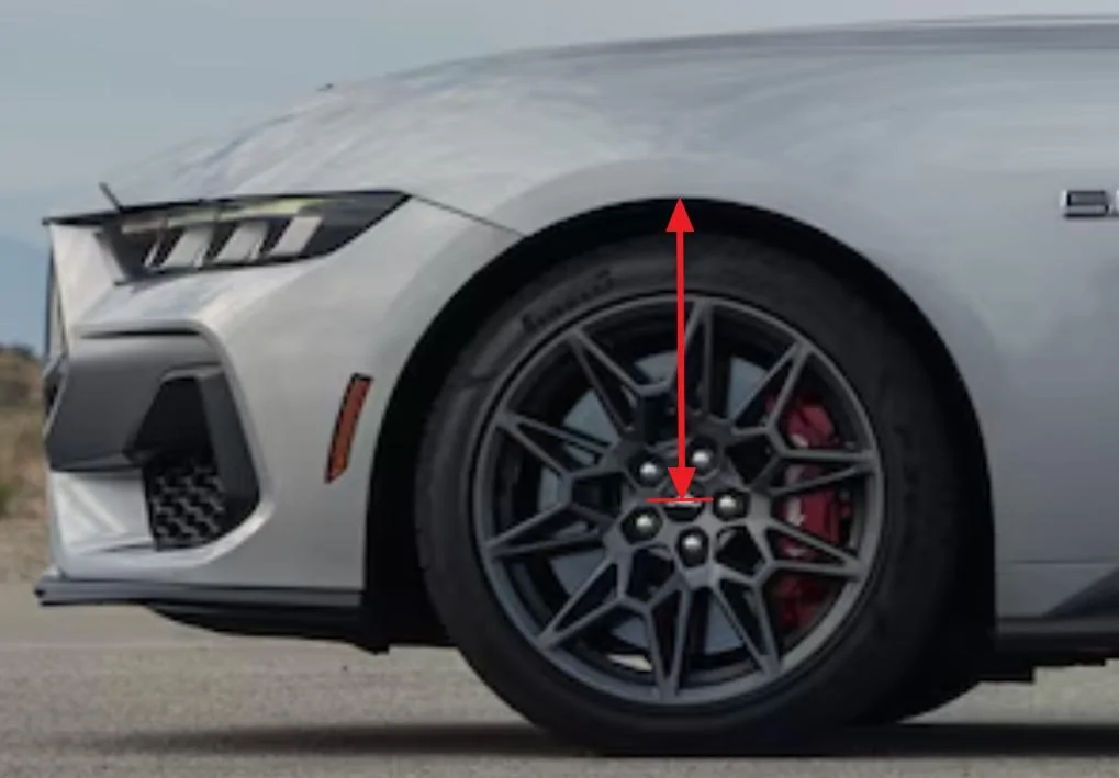 S650 Mustang Ride height MagneRide vs normal rideheight