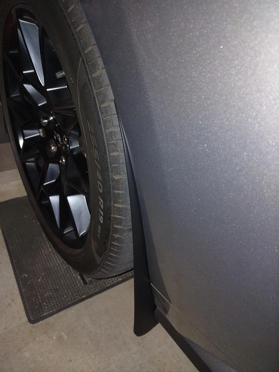 S650 Mustang Splash Shield/Mud Guard/Fender Flare to protect paint splash guard front zl1addons 7-1