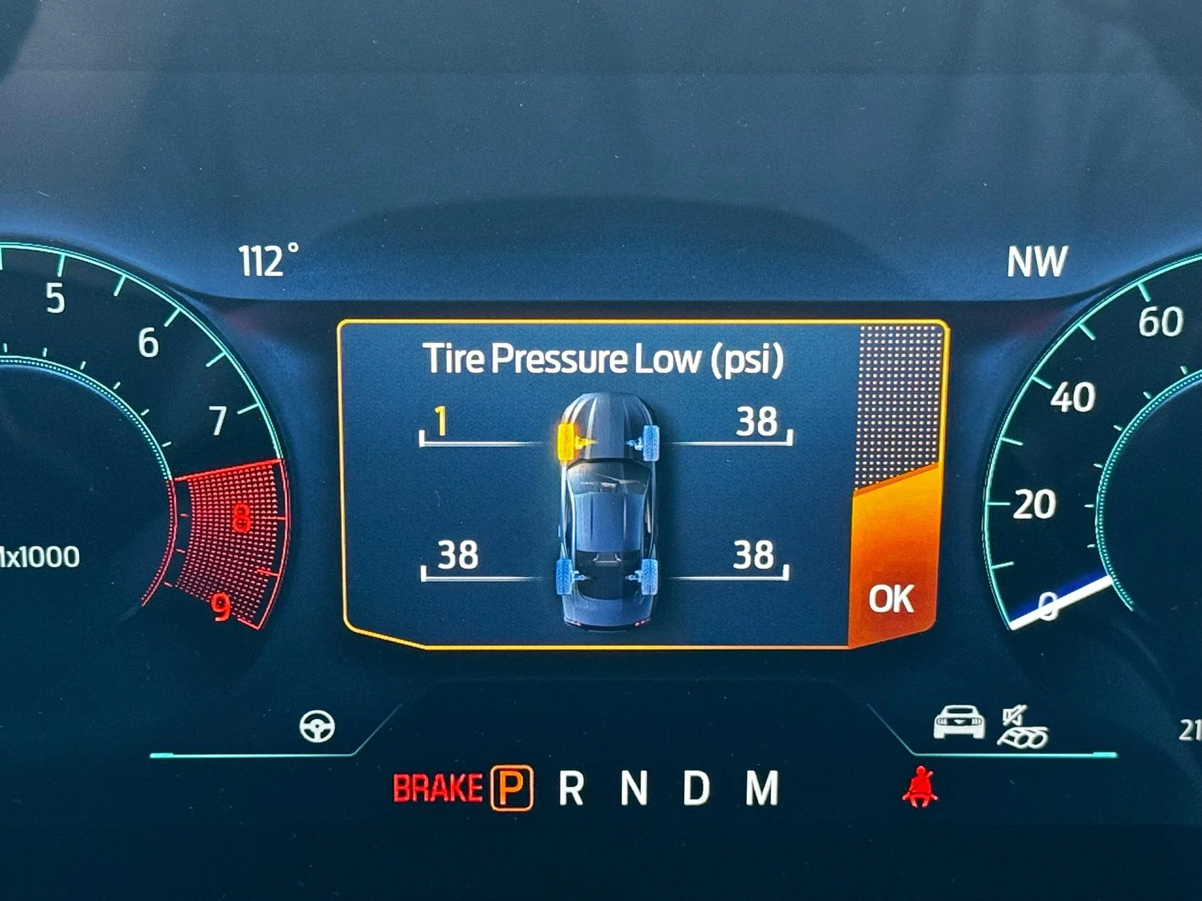 S650 Mustang Discount Tire tech claims I had no TPMS Sensor inside stock Ford wheels imag