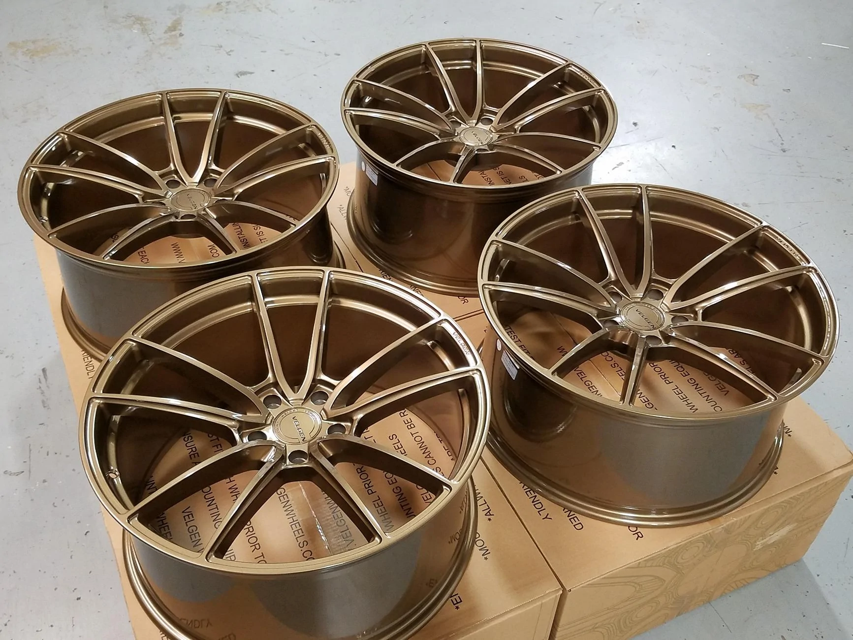 S650 Mustang 19" 20" Velgen Flow Forged Concave Wheels Mustang S650 - Vibe Motorsports Official Thread velgen-vf5-gloss-bronze-44872-8