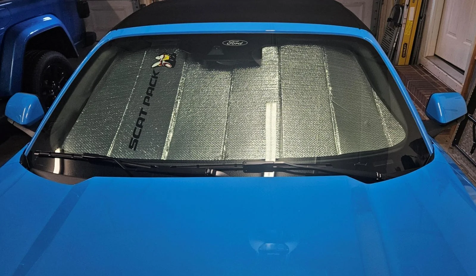 S650 Mustang Fun Fact Sunshade-resized