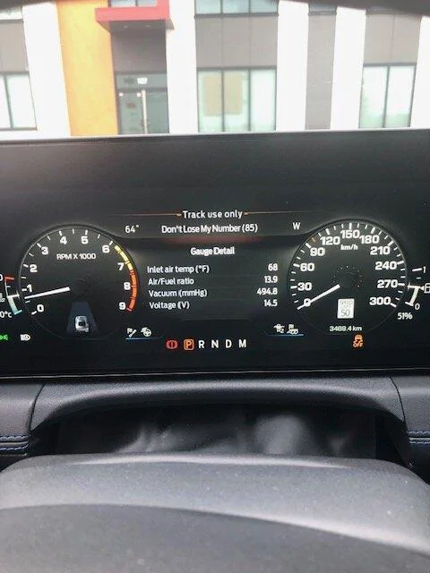S650 Mustang Let's see your Gauge Details, What is Normal? Dark Horse Gauges