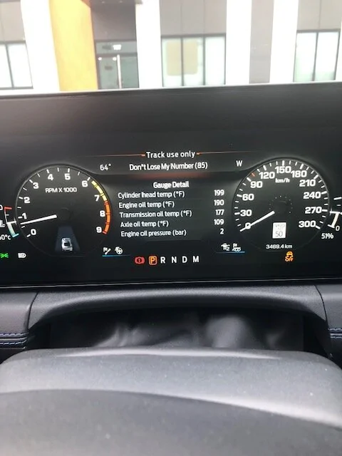 S650 Mustang Let's see your Gauge Details, What is Normal? Dark Horse Gauges 1