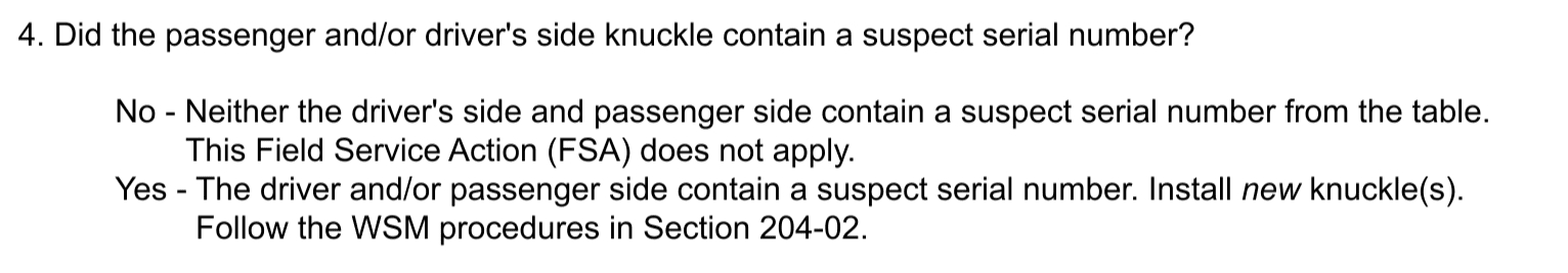 S650 Mustang NHTSA 24S49 Safety Recall - Inspect Rear Knuckle Screenshot_20240813_083525_Firefox