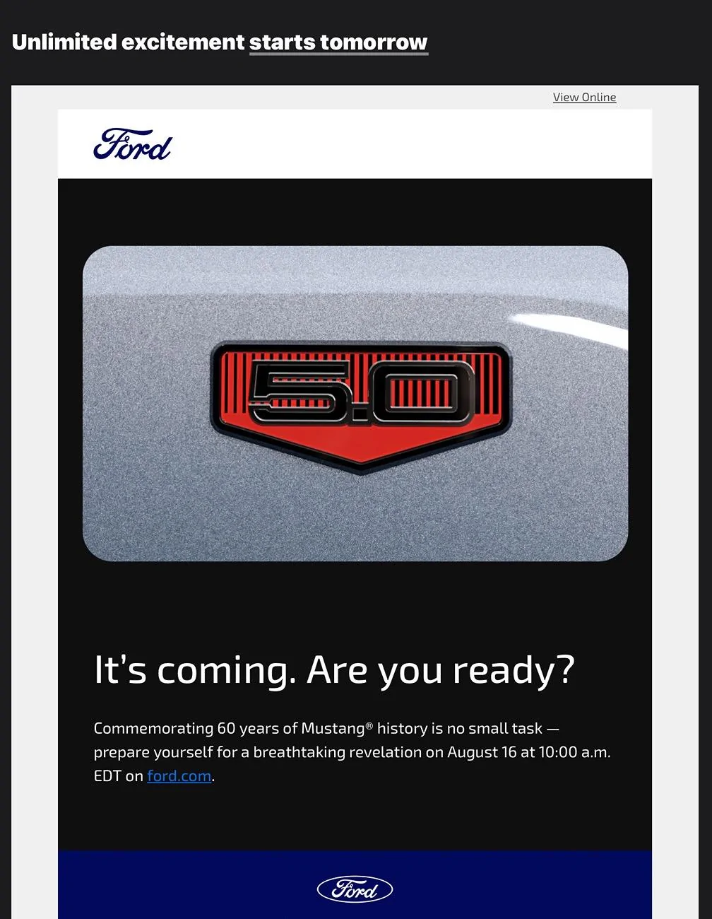 S650 Mustang New Limited Edition Mustang GT Coming? More info on 8/16 IMG_6105