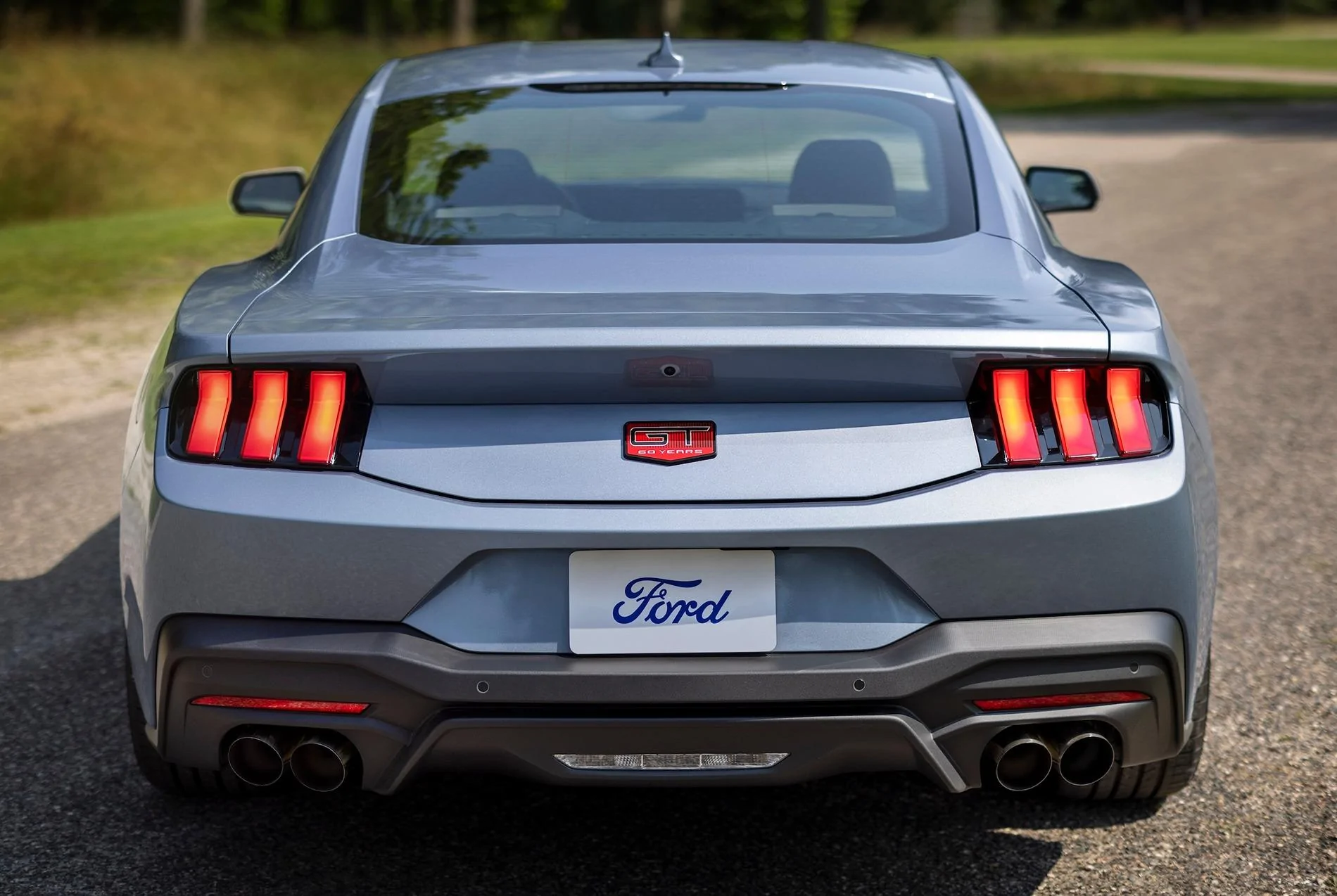 S650 Mustang Mustang 60th Anniversary Package: Now in Iconic Brittany Blue. Mustang Owners Gain Another Heritage Gauge Cluster Design 2025 Ford Mustang 60th Anniversary Package in Brittany Blue_09