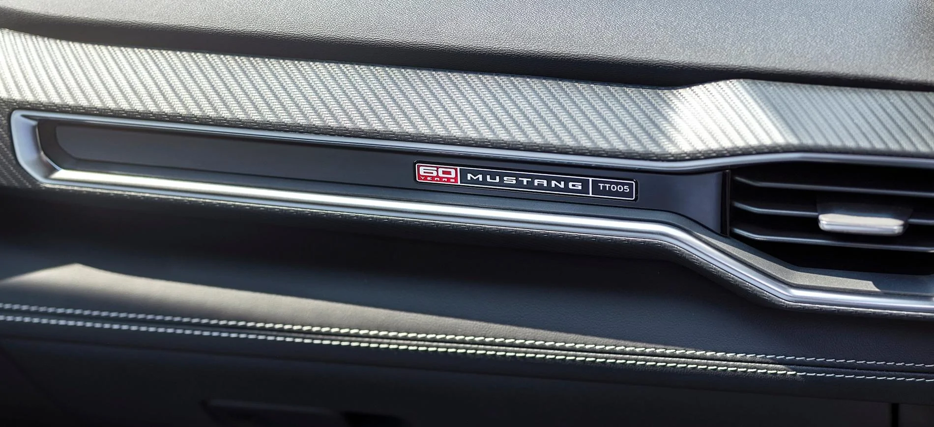 S650 Mustang Mustang 60th Anniversary Package: Now in Iconic Brittany Blue. Mustang Owners Gain Another Heritage Gauge Cluster Design 2025 Ford Mustang 60th Anniversary Package in Brittany Blue_13