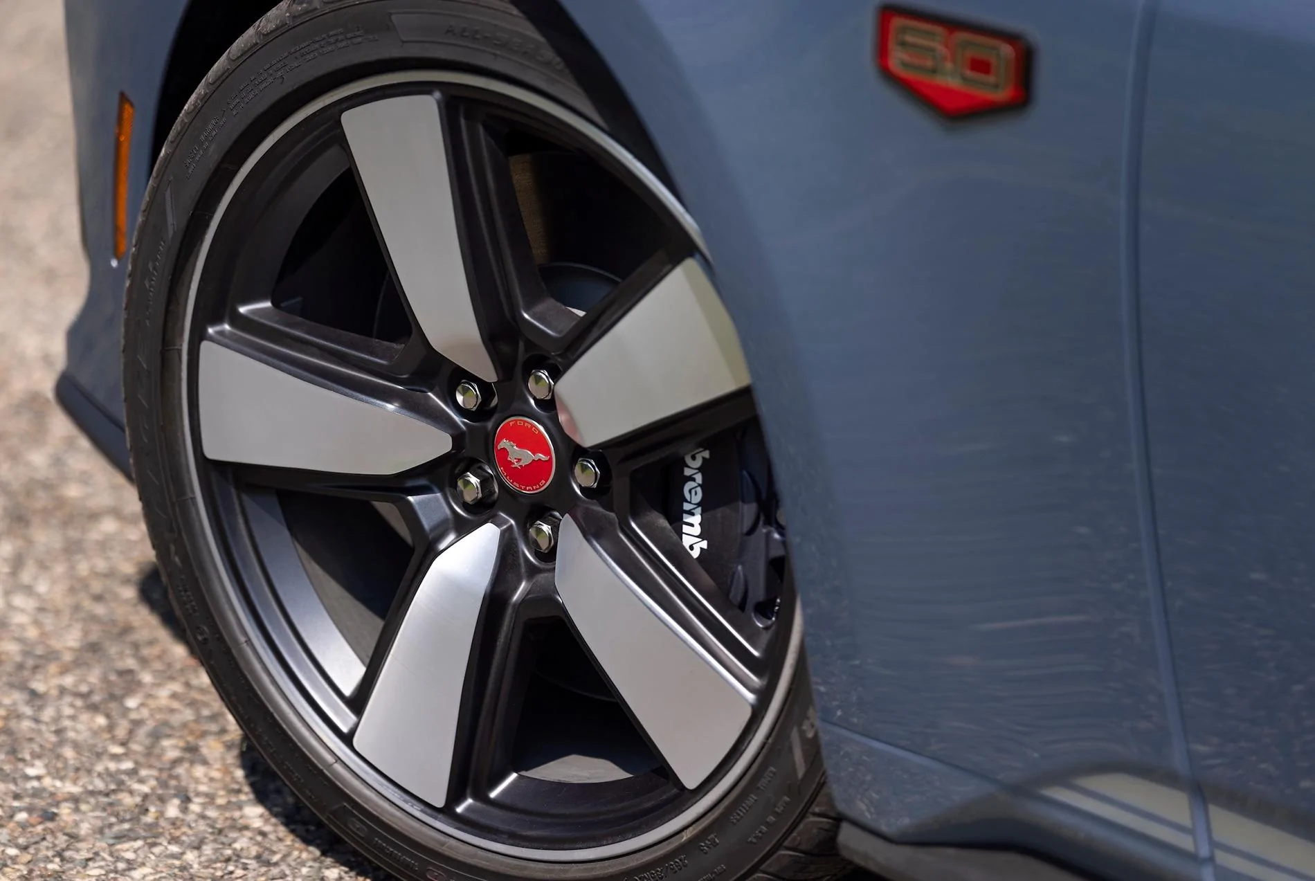S650 Mustang Mustang 60th Anniversary Package: Now in Iconic Brittany Blue. Mustang Owners Gain Another Heritage Gauge Cluster Design 2025 Ford Mustang 60th Anniversary Package in Brittany Blue_10