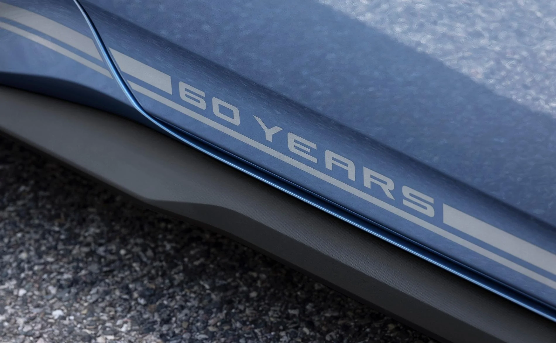 S650 Mustang Mustang 60th Anniversary Package: Now in Iconic Brittany Blue. Mustang Owners Gain Another Heritage Gauge Cluster Design 2025 Ford Mustang 60th Anniversary Package in Brittany Blue_04