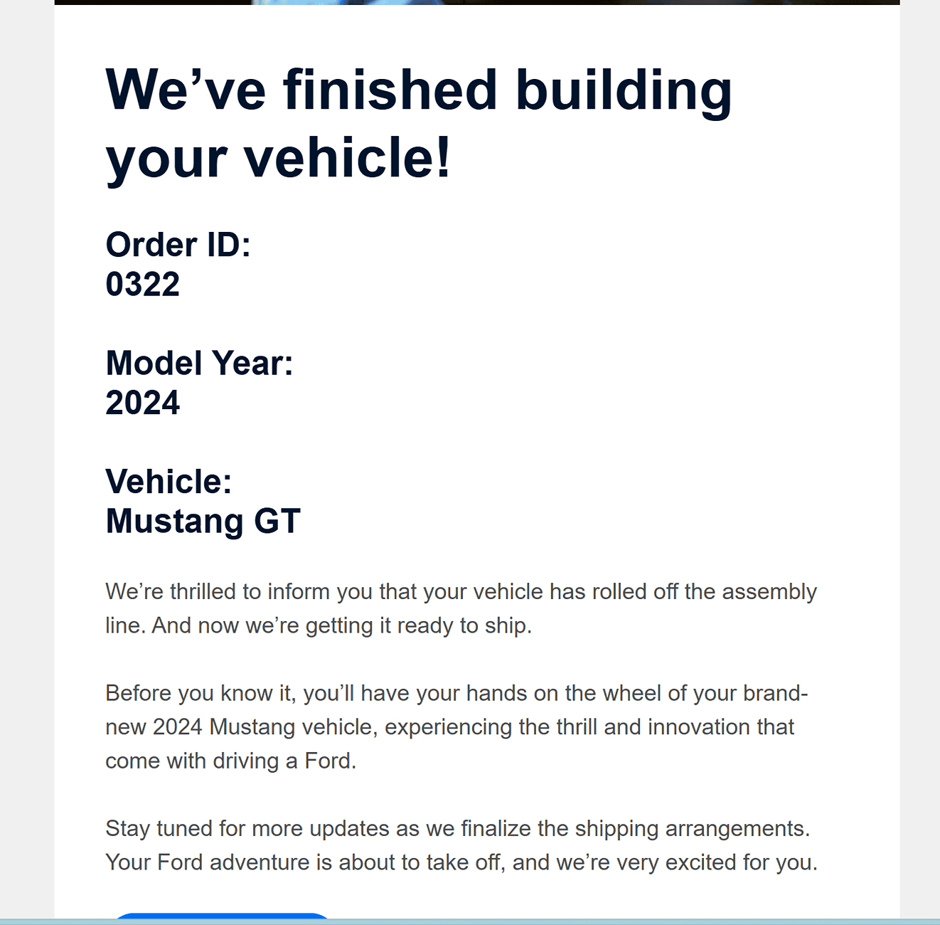 S650 Mustang How many days does it take to build? Screenshot 2024-08-19 134549