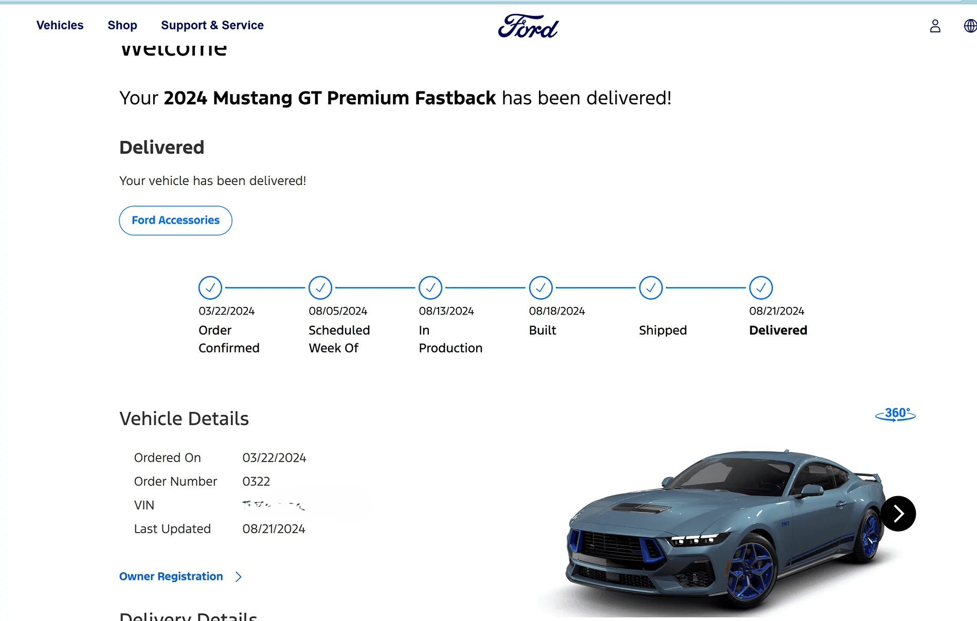 S650 Mustang How many days does it take to build? Screenshot 2024-08-21 135104