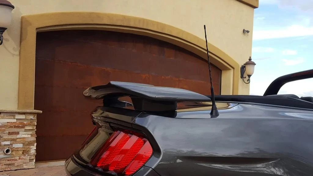 S650 Mustang Convertible Spoiler Options Black Mamba 3