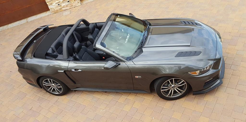 S650 Mustang Convertible Spoiler Options Black Mamba 5