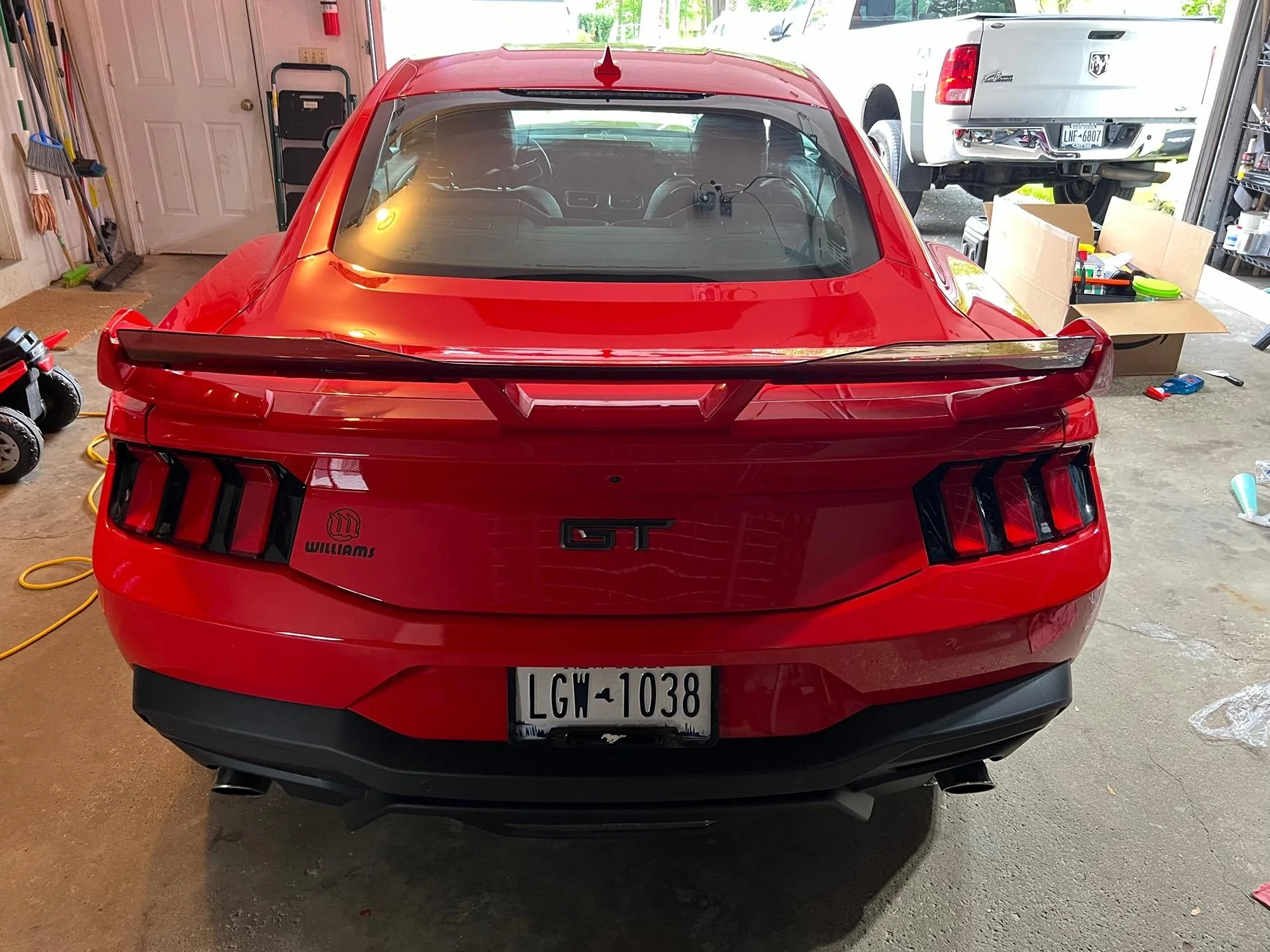 S650 Mustang New dark horse style spoiler on pre order? IMG_5158