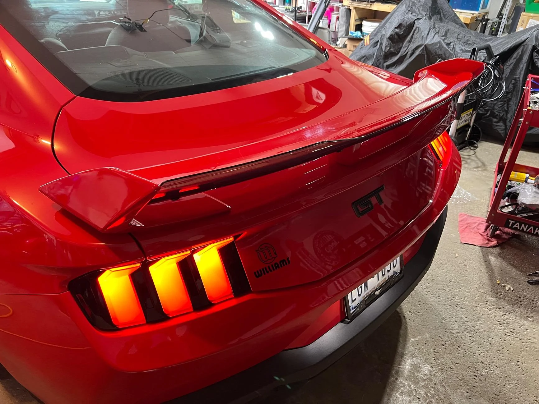S650 Mustang New dark horse style spoiler on pre order? IMG_5156